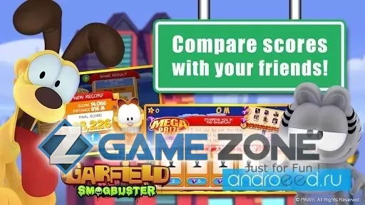 صورة من لعبة Garfield Smogbuster [Много денег]