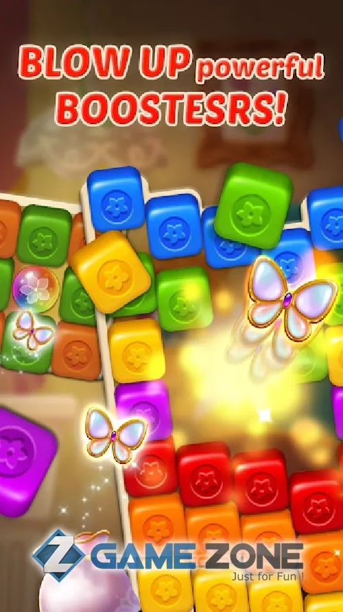صورة من لعبة Gem Blast: Magic Match Puzzle [Много денег]