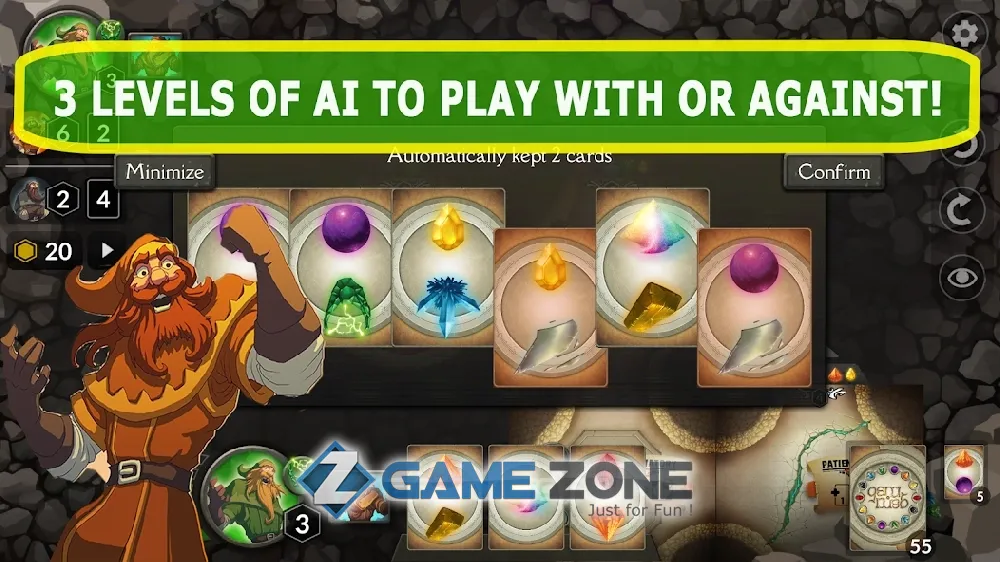 صورة من لعبة Gem Rush Board Game