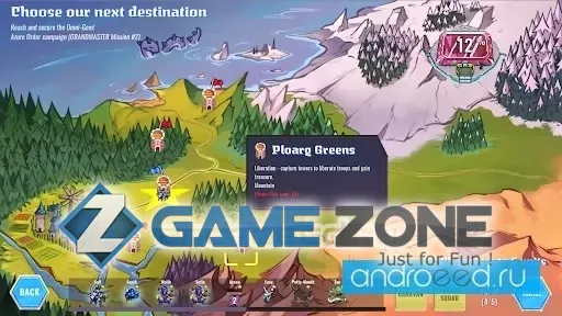 صورة من لعبة Gem Wizards Tactics