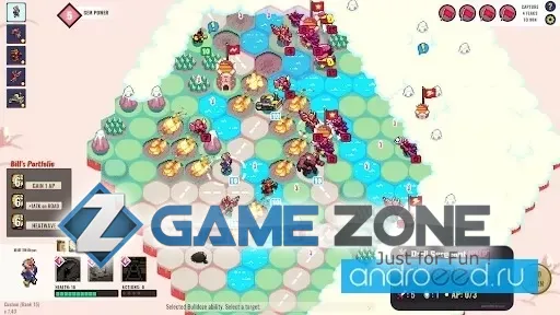 صورة من لعبة Gem Wizards Tactics