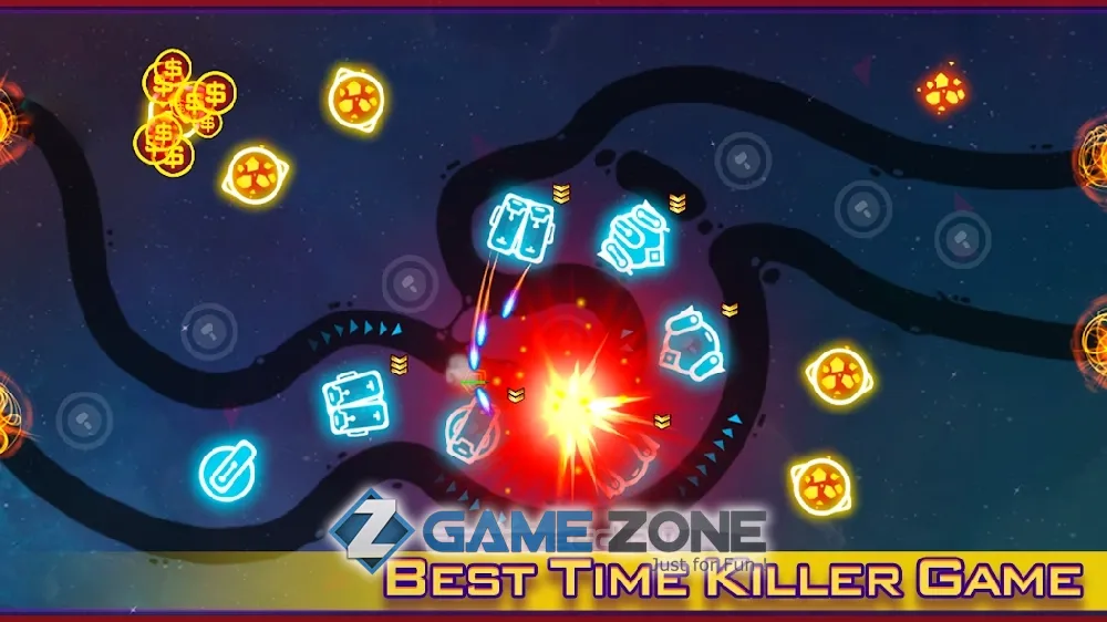 صورة من لعبة Geometry Defense 2 [Без рекламы+деньги]