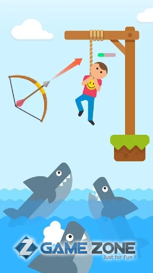 صورة من لعبة Gibbets: Bow Master [Много денег]
