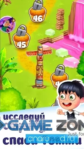 صورة من لعبة Gingerbread Story Deluxe