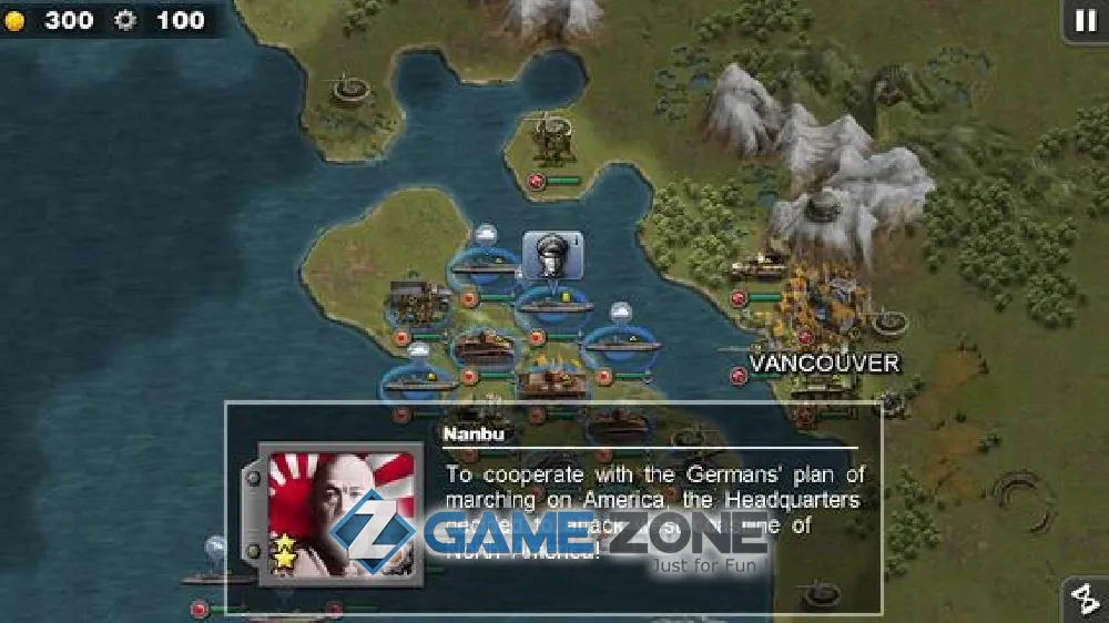 صورة من لعبة Glory of Generals: Pacific HD [Unlocked/мод меню]