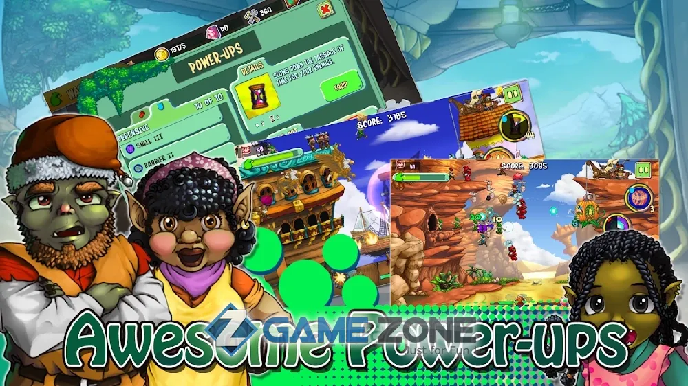 صورة من لعبة Gnome More War