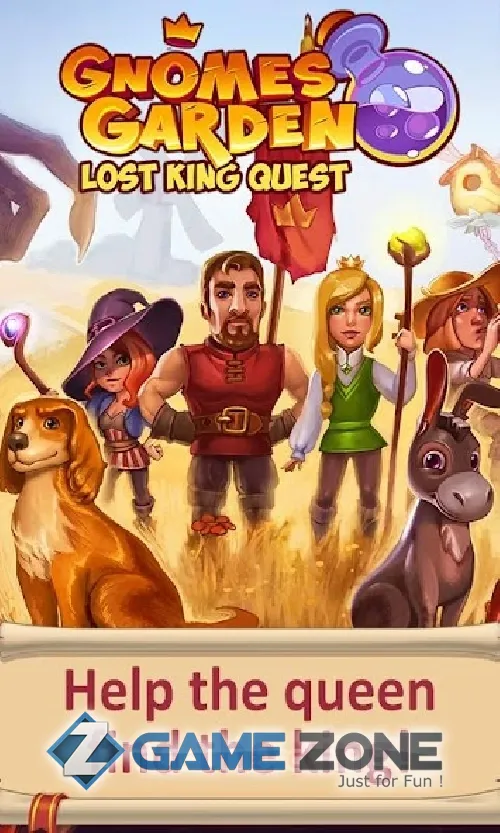 صورة من لعبة Gnomes Garden: The Lost King