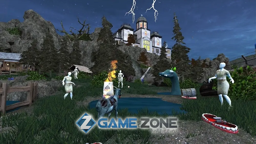 صورة من لعبة Goat Simulator GoatZ