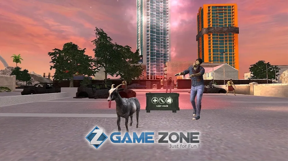 صورة من لعبة Goat Simulator GoatZ