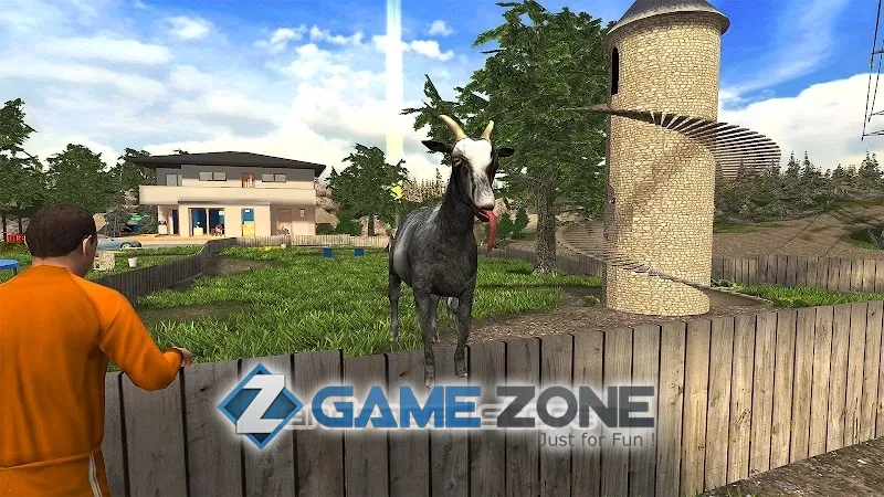 صورة من لعبة Goat Simulator