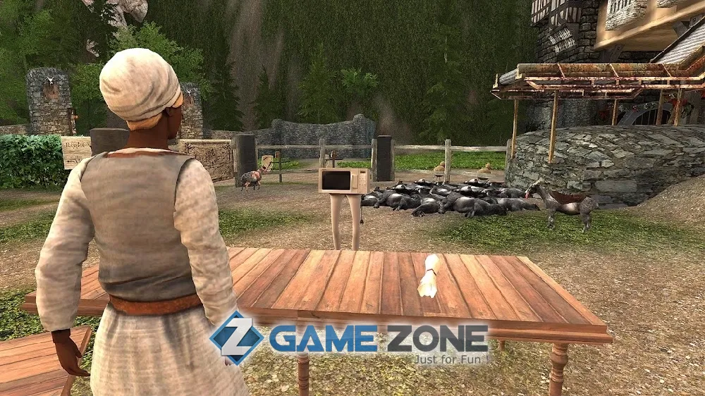 صورة من لعبة Goat Simulator MMO Simulator