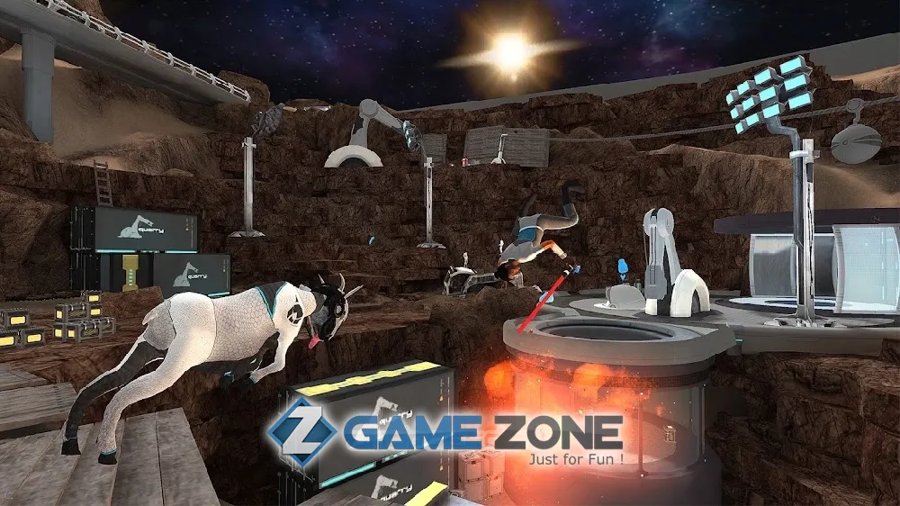 صورة من لعبة Goat Simulator Waste of Space