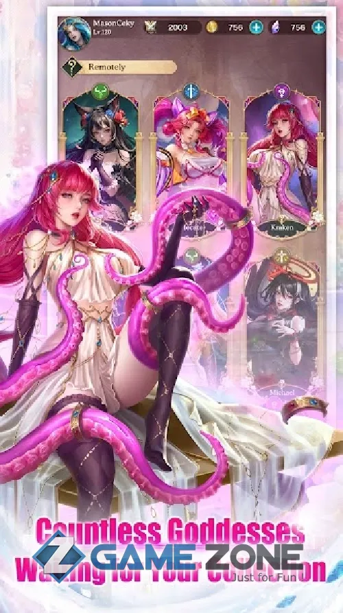 صورة من لعبة Goddess Era