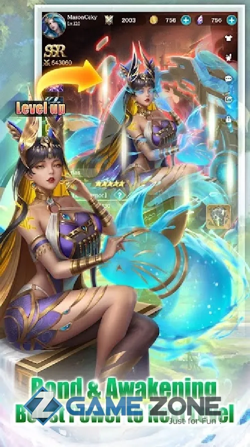 صورة من لعبة Goddess Era