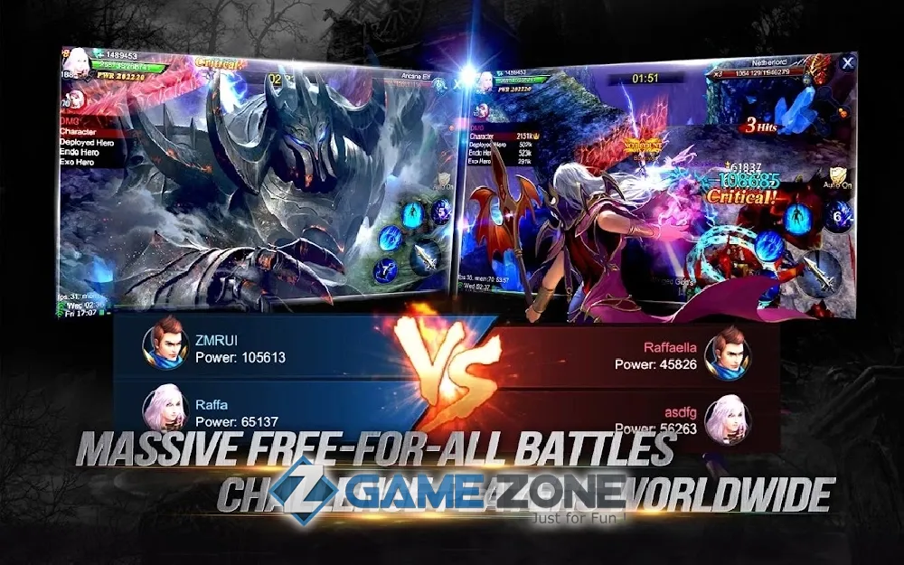 صورة من لعبة Goddess: Primal Chaos - RU Free 3D Action MMORPG