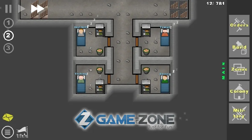 صورة من لعبة Going Deeper Colony Building Sim [unlocked]