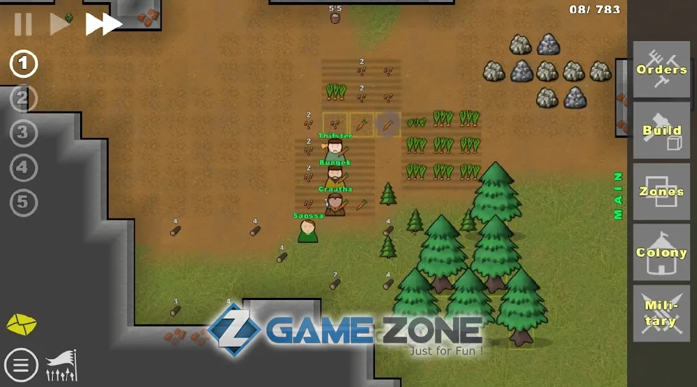 صورة من لعبة Going Deeper Colony Building Sim [unlocked]