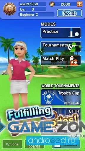 صورة من لعبة Golf Days : Excite Resort Tour