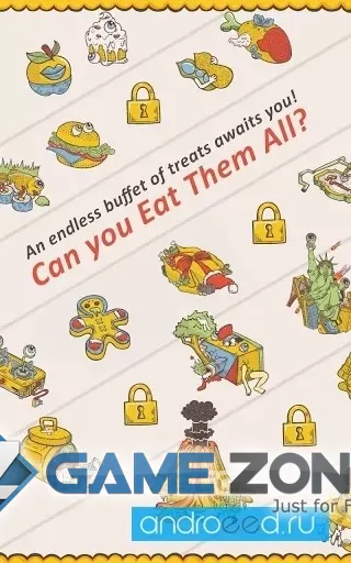 صورة من لعبة Gotta Eat Them All: Clicker [Много денег]