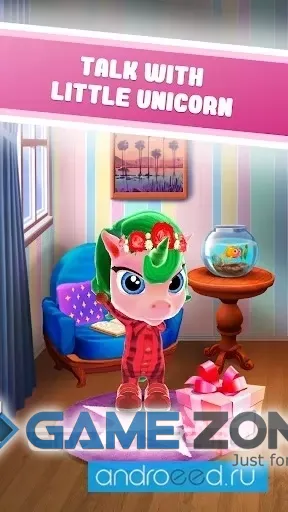 صورة من لعبة My Talking Unicorn Emily [Mod Money/Free Shopping]