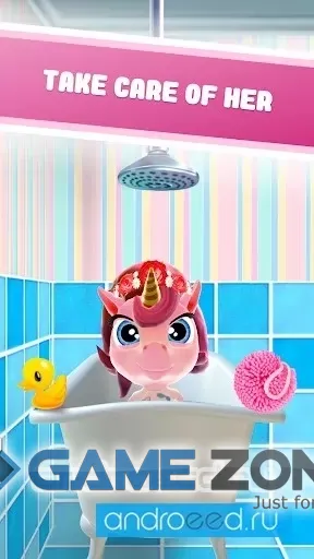 صورة من لعبة My Talking Unicorn Emily [Mod Money/Free Shopping]