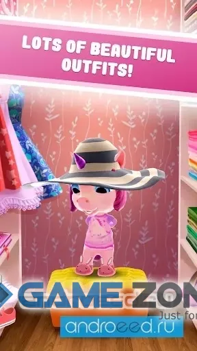 صورة من لعبة My Talking Unicorn Emily [Mod Money/Free Shopping]