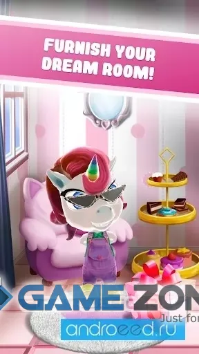 صورة من لعبة My Talking Unicorn Emily [Mod Money/Free Shopping]