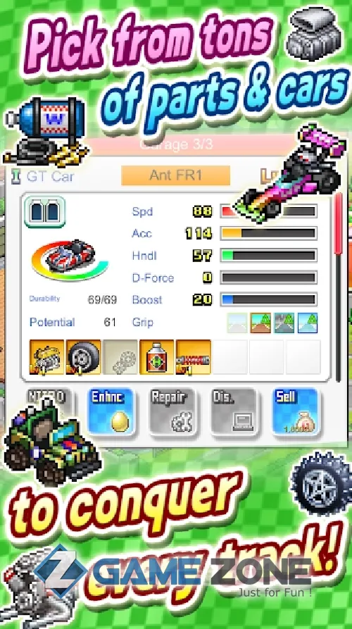 صورة من لعبة Grand Prix Story 2 [Много денег]