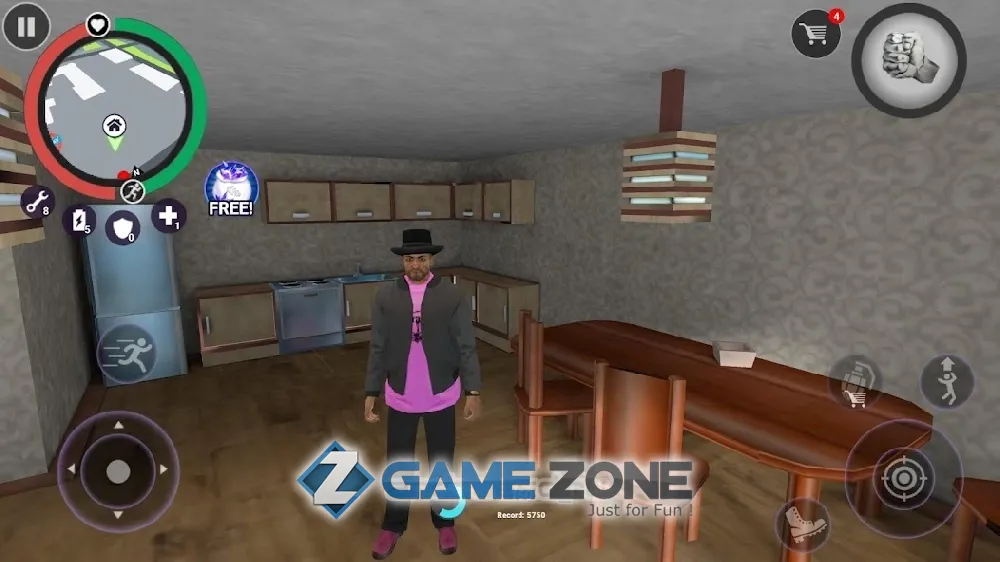 صورة من لعبة Grand Vegas Crime [Mod Money/Adfree]
