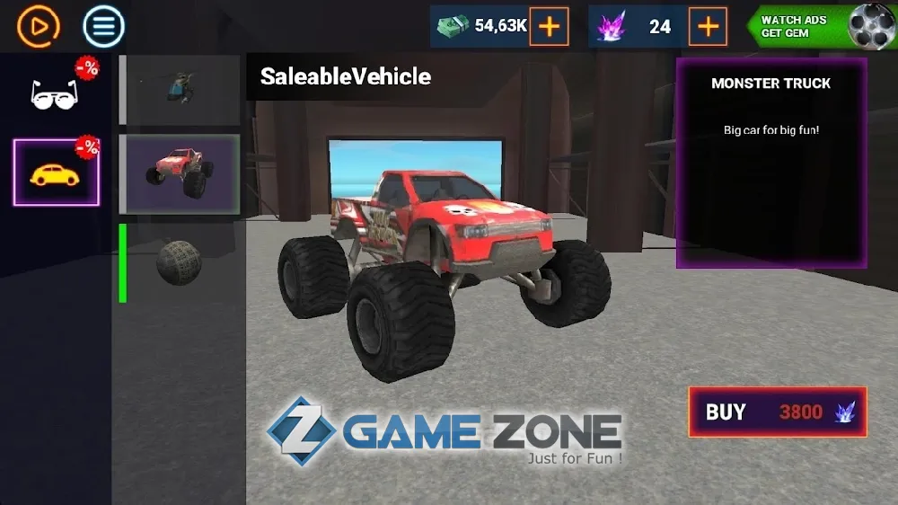 صورة من لعبة Grand Vegas Crime [Mod Money/Adfree]