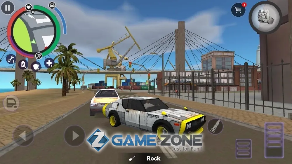 صورة من لعبة Grand Vegas Crime [Mod Money/Adfree]