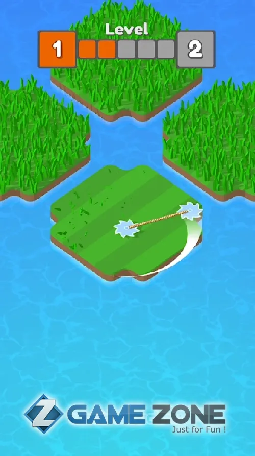 صورة من لعبة Grass Cut
