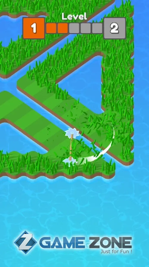 صورة من لعبة Grass Cut