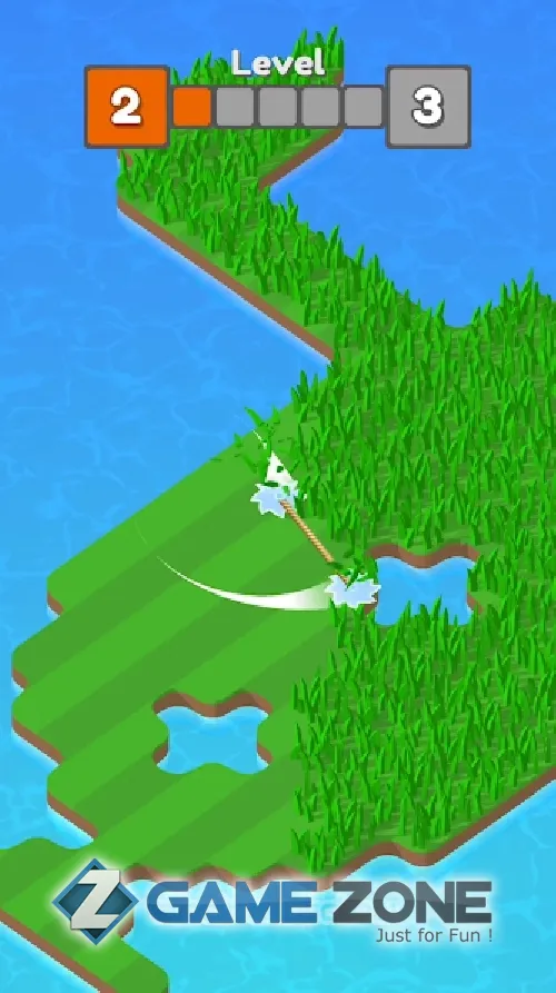 صورة من لعبة Grass Cut