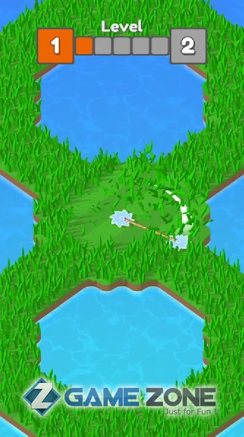 صورة من لعبة Grass Cut