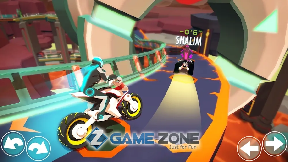صورة من لعبة Gravity Rider: Power Run