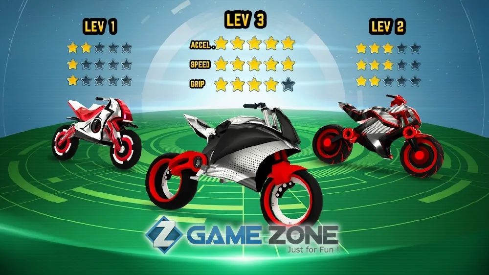 صورة من لعبة Gravity Rider: Power Run