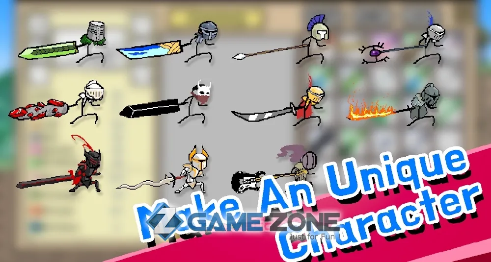 صورة من لعبة Great Sword Stickman Action RPG