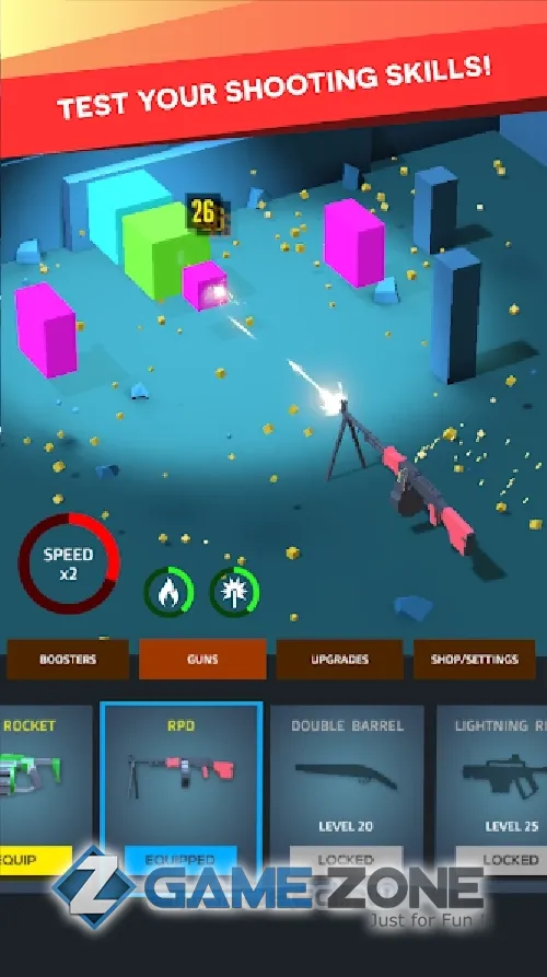 صورة من لعبة Gun Breaker - 3D Gun Games [Много денег/Unlocked/без рекламы]