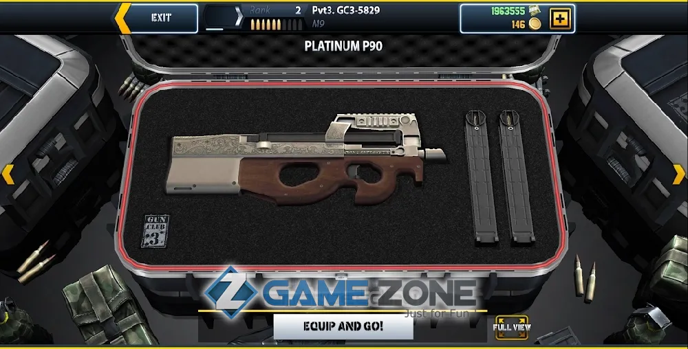 صورة من لعبة Gun Club 3: Virtual Weapon Sim [Много денег]