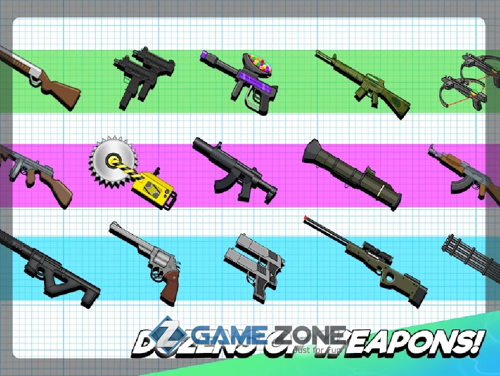 صورة من لعبة Gun Fu: Stickman 2 [Много денег]