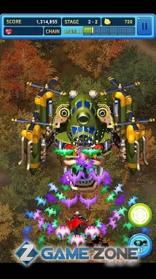 صورة من لعبة GunBird 2