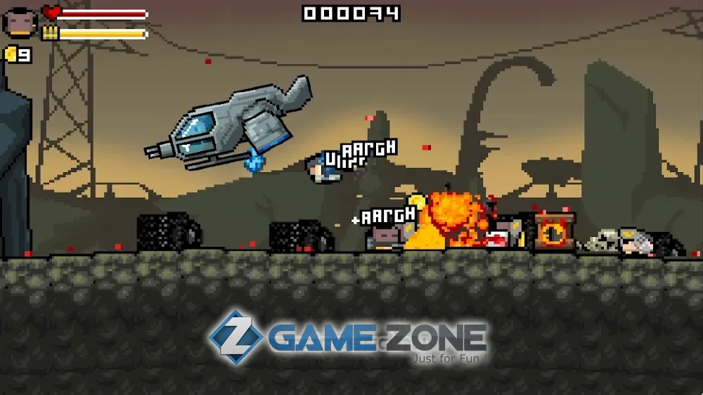 صورة من لعبة Gunslugs 2
