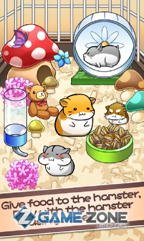 صورة من لعبة Hamster Life - Жизнь хомяка