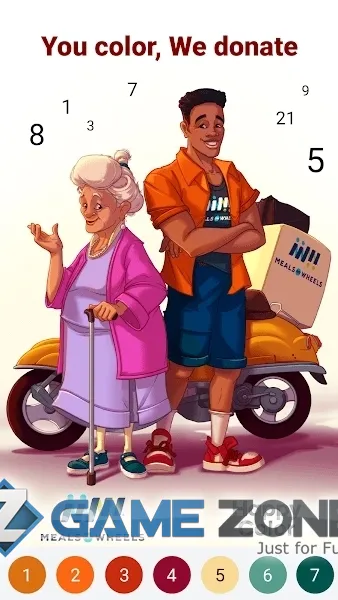 صورة من لعبة Happy Coloramptrade ampndash Color by Number [unlocked/lots of hints]