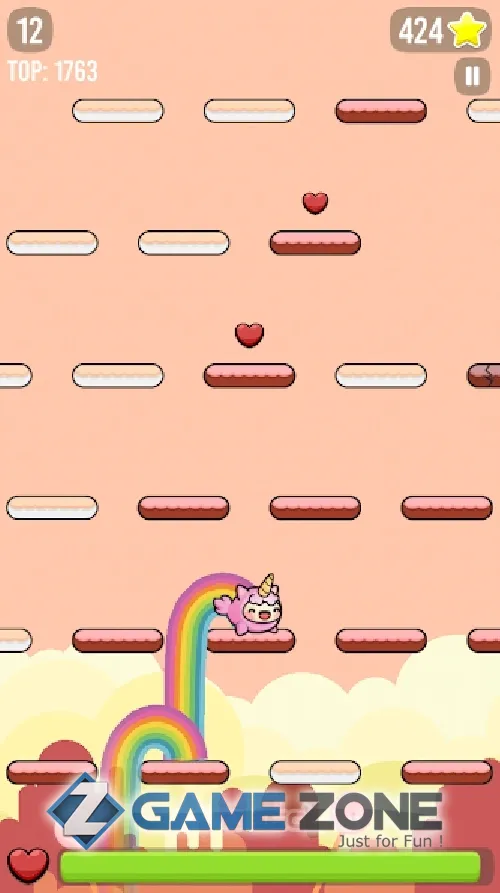 صورة من لعبة Happy Hop: Kawaii Jump