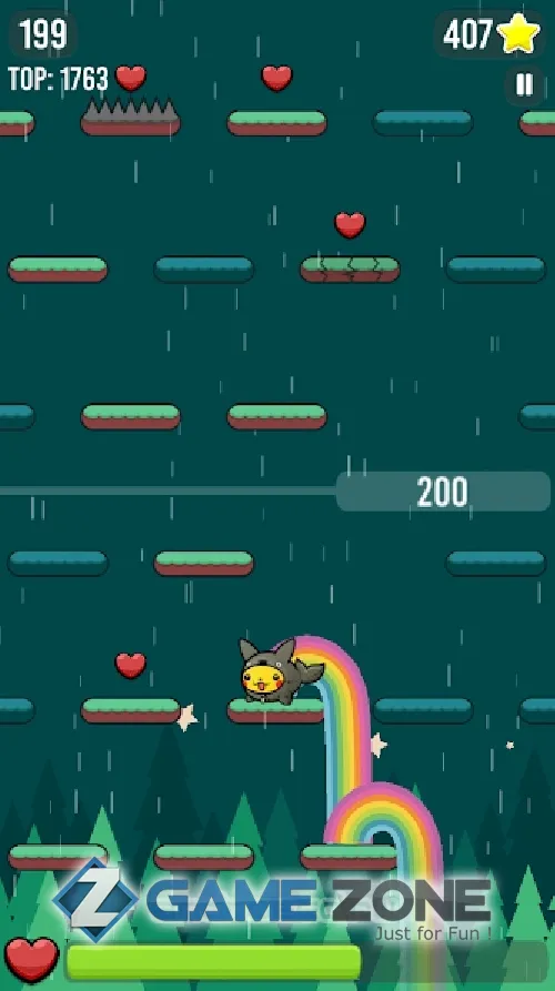 صورة من لعبة Happy Hop: Kawaii Jump