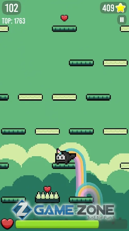 صورة من لعبة Happy Hop: Kawaii Jump