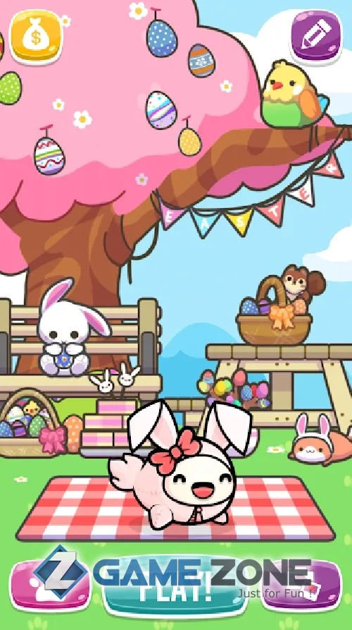 صورة من لعبة Happy Hop: Kawaii Jump