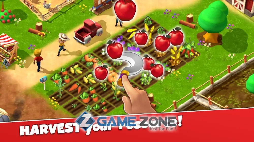 صورة من لعبة Happy Town Farm